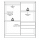 thumbnail image 5 of Ropero Closet Individual Kappesberg 2 Puertas Blanco, 5 of 9
