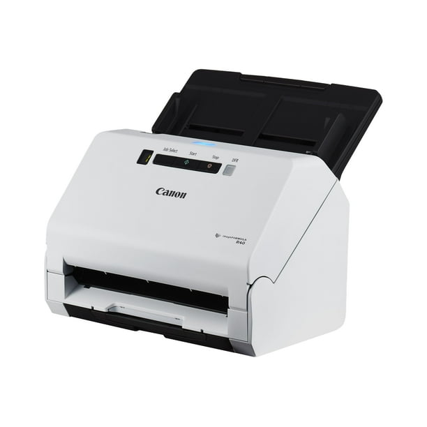 Canon imageFORMULA R40 - Document scanner - Contact Image Sensor (CIS) - Duplex - Legal - 600 dpi - up to 40 ppm (mono) / up to 30 ppm (color) - ADF (60 sheets) - up to 4000 scans per day - USB 2.0