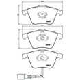 thumbnail image 2 of DISC BRAKE PAD SET P85079, 2 of 3