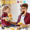 thumbnail image 4 of Diy Construction Kit For Kids, Assemble Truck Vehicles, 4 In 1 Engineering Car With Electric Drill, Educational Gift, 4 of 4
