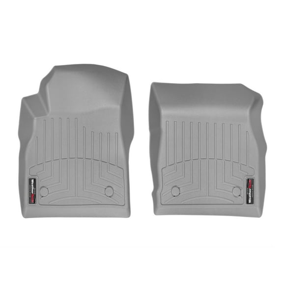 WeatherTech Custom Fit FloorLiners compatible with 2012-2017 Buick Verano - 1st Row (Driver & Passenger), Grey