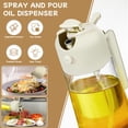 thumbnail image 2 of Rociador de aceite DWTS DANWEITESI 2 en 1 de vidrio, 470 ml, set, 2 of 7