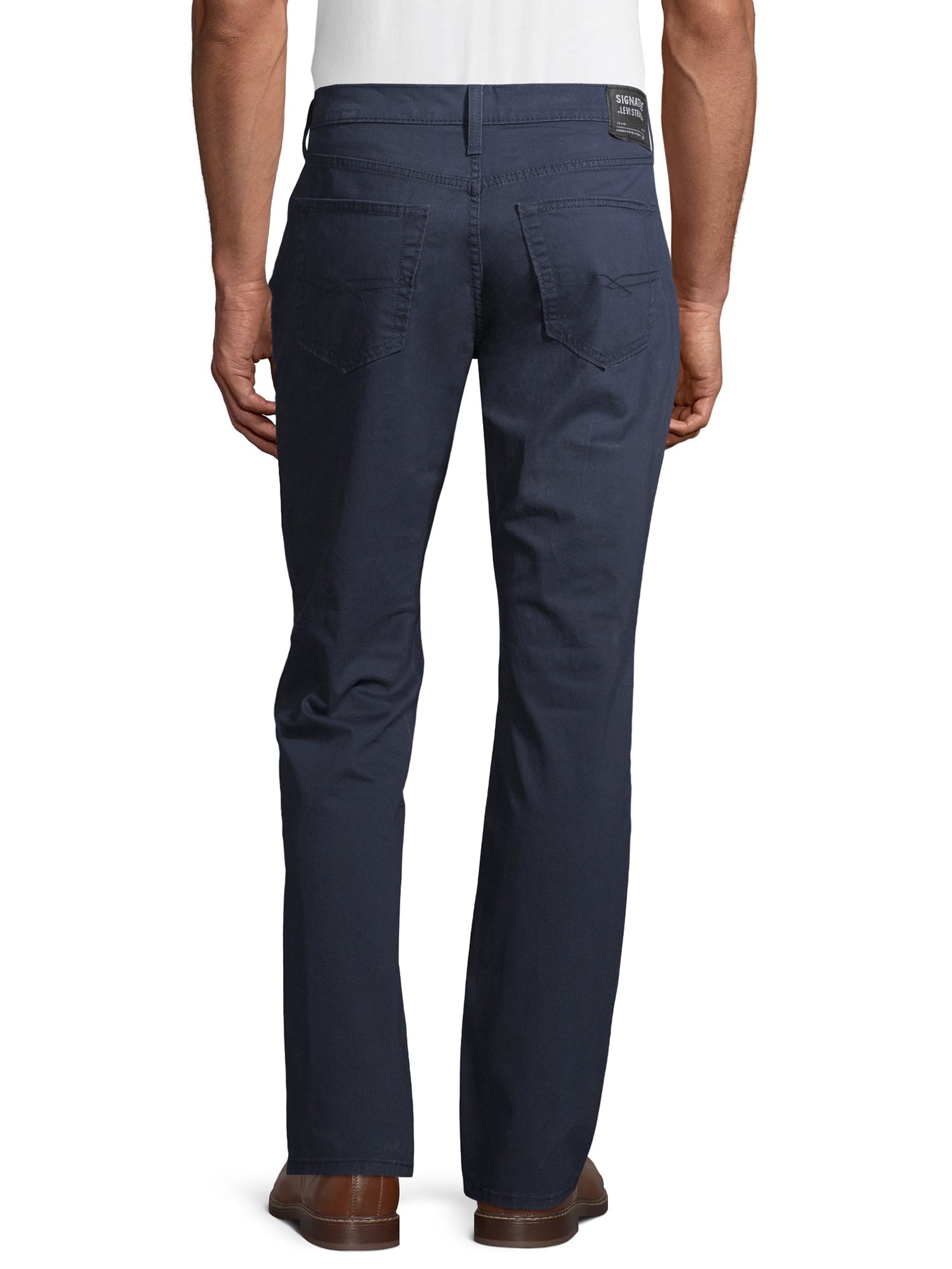 Levi Strauss Signature Men’s and Big Men’s Athletic Fit Hybrid Chino Pants