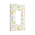 thumbnail image 2 of ZICANCN Outlet Covers Wall Plate, Easter Spring Decoration Light Switch Cover Decorative, Duplex Toggle Combo 1-Gang, 2 of 9