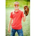 thumbnail image 2 of Lunettes de Sport pour Enfants - Monture Surdimensionnée Lunettes de Cyclisme, Lunettes Coupe-Vent pour Randonnée, Ski et Alpinisme - Monture Noire avec Lentilles Rouges, Protection UV, Lentilles Incassables, 2 of 7