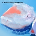 thumbnail image 5 of Cepillo de dientes eléctrico sónico para niños, recargable, 360 grados, automático, con dibujos animados, inteligente, en forma de U, de silicona para niños, 5 of 5