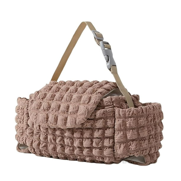 Bolsa de almacenamiento Bolsa de momia Correa de hombro Bolsa de contenedor Organizador de cochecito de bebé para pañales de biberón, artícu Sunnimix Organizador de cochecito
