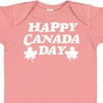 thumbnail image 4 of Inktastic Happy Canada Day with Distressed Maple Leaves Boys or Girls Baby Bodysuit, 4 of 5