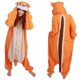 thumbnail image 1 of Pijamas de dibujos animados de ciervo sika de Papá Noel para hombres y mujeres, ropa bonita y cálida para el hogar, forro polar con ciervo navideño, 1 of 6