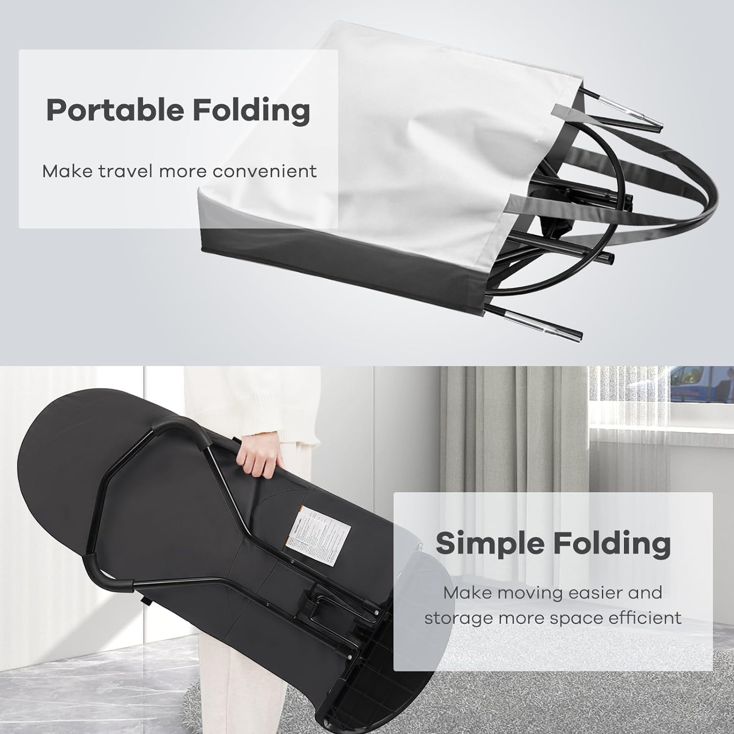 Baby Bouncer 2 in 1 Convenient Design, Removable Machine Washable, Comfortable Support, for 0-18 Months-Dark Gray