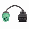 thumbnail image 1 of Diagnostic Scanner Cable,9 Pin Male Head Truck Diagnostic Cablefor Cummins Diesel Engine OB Interface Scanner High-Intensity Output, 1 of 5