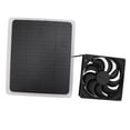 thumbnail image 2 of Kit de ventilador de Panel Solar de 10W, ventilador de Panel de cargador Solar ligero para invernadero, casa de mascotas, casa en el árbol, 2 of 5