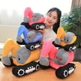 thumbnail image 5 of Yudong Excavadora de Peluche de 10"" Juguete de construcción de Peluche de excavadora Suave para Regalos de Fiesta de Navidad de cumpleaños para niños (Amarillo) (Amarillo 10), 5 of 5