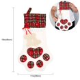 thumbnail image 4 of OurWarm Pet Dog Christmas Stocking Hanging Christmas Stocking with Large Paw for Christmas Indoor Decorations 18 x 11 Inch, 4 of 4