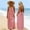 Red, variant on YHAJDS Sleeveless Neck Checkered Sun Dress for Women Linen Like Backless Maxi Dress