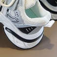 thumbnail image 5 of NIEWTR Toddler Shoes Boys Girls Shoes Kids Tennis Breathable Running Athletic Sport Sneakers Children Athletic Sport Tennis Walking Shoes(A-Beige,7), 5 of 8