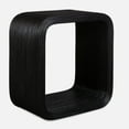 thumbnail image 5 of Uttermost Compton Rattan Side Table in Black, 5 of 12