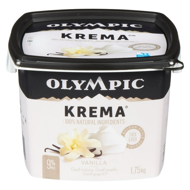 Olympic Krema 10 Vanilla Yogurt, 1.75 kg Walmart.ca