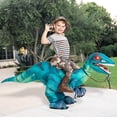 thumbnail image 4 of Disfraz inflable de dinosaurio GOOSH T Rex para niños en Halloween, 4 of 9