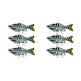 thumbnail image 3 of Greeniant 3 piezas de señuelos de pesca agua salada reutilizable cebo falso Swimbait Crankbait Type4 NO4 Greeniant CBP501944, 3 of 6