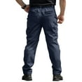 thumbnail image 4 of Domuza Pants for Men Stretch Construction Cargo Work Pants Outdoor Breathable Lightweight Waterproof Hiking Pant Blue S, 4 of 6