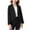 Black, variant on UQJfacai Girls Blazer Jacket Y2K Lapel Open Front Long Sleeve Blazers for Kids Solid Casual Suit Dress Top 5-14 Years