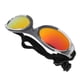 thumbnail image 2 of Gafas de sol para perros con protección UV, gafas para perros, protección contra el desgaste de los ojos con correa ajustable para perros pequeños, negro y rojo, 2 of 14