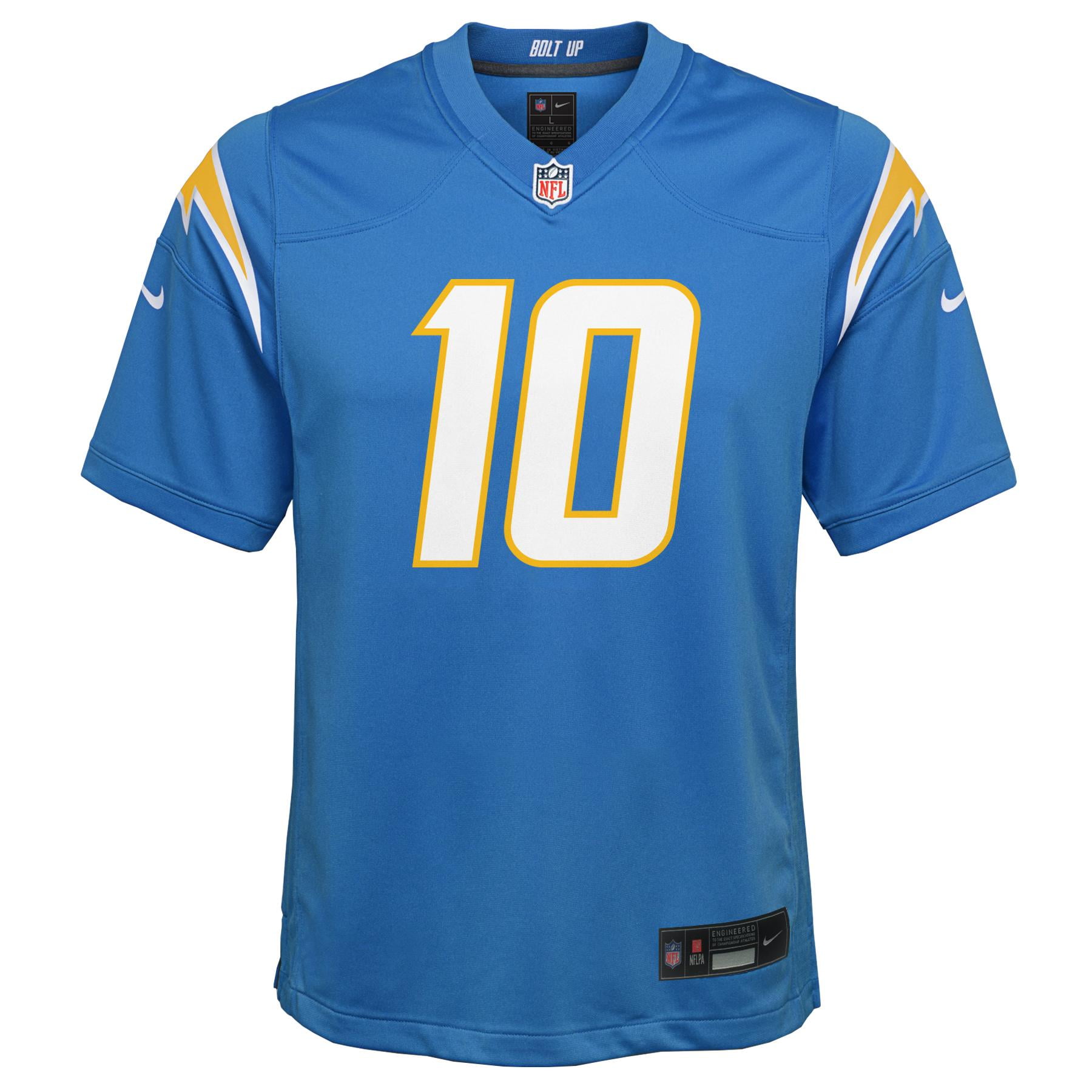 Nike Youth Justin Herbert Powder Blue Los Angeles Chargers Game Jersey M-10/12