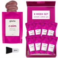 thumbnail image 1 of Mascarilla facial Glorio Calm de arcilla, 8 unidades, para piel sensible, 1 of 6
