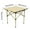 A, variant on Folding Camping Table Carbon Steel Portable Outdoor Picnic Table 95cm Quicksand Gold