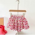 thumbnail image 2 of PINQI Cartoon Shorts for Child Toddler Summer Girls Shorts Flower Prints Fashion Cute Skirt Beach Shorts for Girls Clothes 1-5 Years, 2 of 6