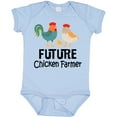 thumbnail image 3 of Inktastic Future Chicken Farmer Childs Boys or Girls Baby Bodysuit, 3 of 5