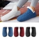 thumbnail image 4 of Calcetines de piso fundas acolchadas y gruesas para calcetines calcetines inferiores antideslizantes cálidos para interiores calcetines para el hogar boca en V, 4 of 8