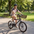 thumbnail image 4 of Costway 20 Inch LED-lit Cycling Bike with 2 Speakers, Ambient Lights, Wireless Connection Black, 4 of 10