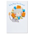 thumbnail image 4 of American Greetings Lion New Baby Boy Congratulations Greeting Card with Ribbon, 4 of 4