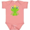 thumbnail image 3 of Inktastic Cute Frog, Green Frog, Frog Prince, Crown Boys or Girls Baby Bodysuit, 3 of 5