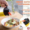 thumbnail image 3 of GM GMISUN Glass Oil Dispenser, Bottle with Auto-Flip Spout, Drizzler-21oz, 6.6 x 3.5 x 2.2", 3 of 6