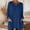 A Navy, variant on Ygbgbb Women's Loose Fit Summer Long Sleeve Tops Casual Elegant Flowy Crewneck Shirts Lightweight Daily Wear Blouses Solid Tunic Tops Yellow XL