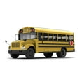 thumbnail image 2 of School Bus Wall Decal by Wallmonkeys Peel and Stick Graphic (36 in W x 17 in H) WM17687, 2 of 4