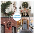 thumbnail image 6 of Uxcell Star Rattan Wreath, 2Pcs 15CM Christmas Natural Vine Branch Wreath Garland Floral Ring Hoop, Brown, 6 of 7