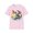 Light Pink, variant on Dragon Graphic Unisex Cotton Softstyle Art Design Tee With Animals 21