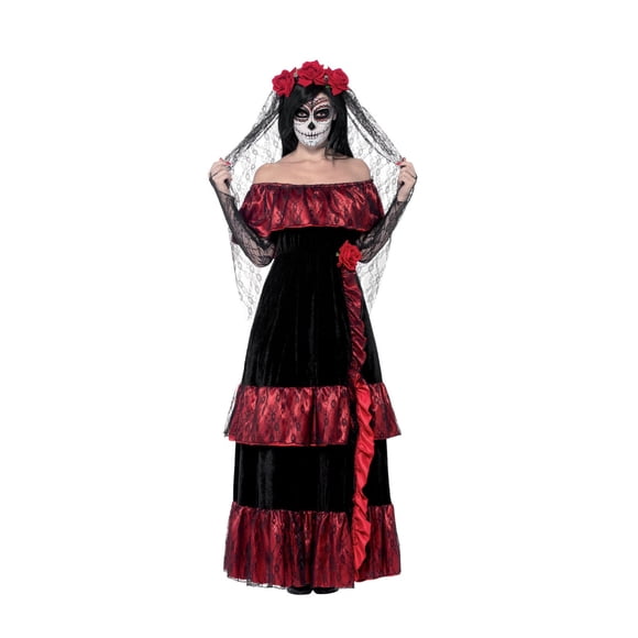 Smiffys Day of the Dead Bride Costume