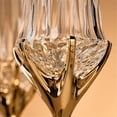 thumbnail image 4 of Gold Stemmed Champagne Flutes, 2 Pcs Crystal Champagne Glasses Capacity 4.73 oz for Wedding Anniversaries, 4 of 7