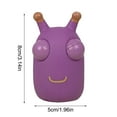thumbnail image 2 of Toys With Eyes Clips And Decompression Tools Small For Ventilation And Compression Games Sausage Rot 6 Cm, 2 of 4