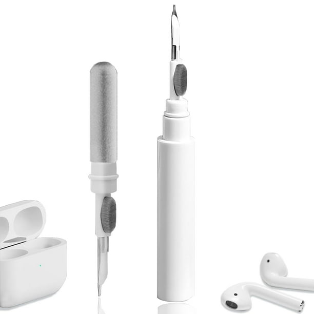 Kit de limpieza para Airpods Kit de limpieza de auriculares para Airpods Pro 1 2 3 Herramienta de limpieza multifunción con cepillo para auriculares inalámbricos Auriculares Bluetooth Cámara y iPhone