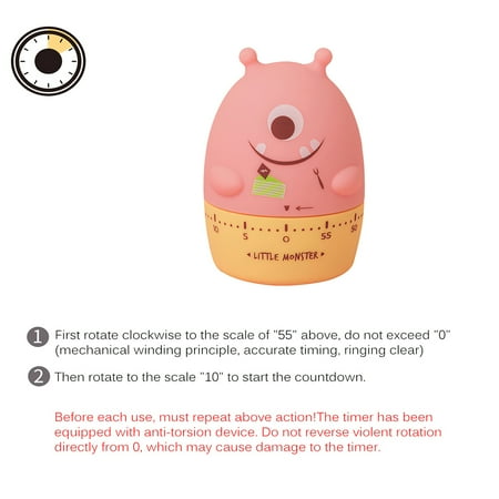 Mechanical Timer Cute Timer Kitchen Mechanical Timer Timer Cooking ...