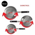 thumbnail image 3 of Juego De Sartenes De Acero Inoxidable Marca Moven + Regalo, 3 of 10