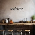 thumbnail image 3 of LaModaHome Exclusive Metal Wall Decor With Welcome Inscription – Durable & Artistic Metal Wall Art for Home and Office Decor, Perfect for Any Interior Design Aesthetic, 3 of 4