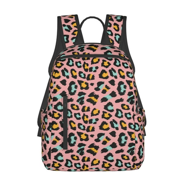 Disketp Leopard Mochila Ligera e Impermeable, Mochila de Día Resistente para Viajes, Senderismo y Uso Diario para Hombre y Mujer