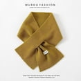 thumbnail image 4 of Yuanlong Womens Scarves Knitted Solid Color Wrap Shawl Soft Winter Fashion Elegant Warm Daily Wear Scarf, 4 of 5
